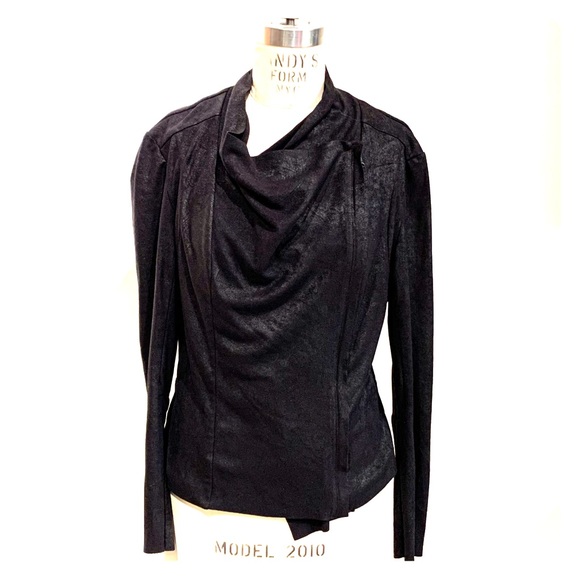 Nordstrom Jackets & Blazers - BNCI Black Asymmetrical Zip Light Motor Jacket